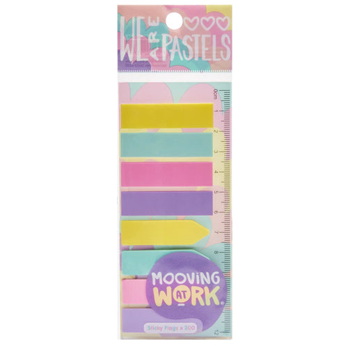 Banderitas Mooving pastel x200