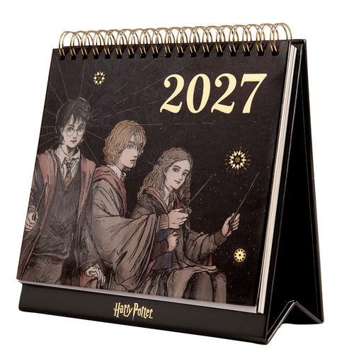 Calendario 2027 Mooving De Escritorio - Harry Potter