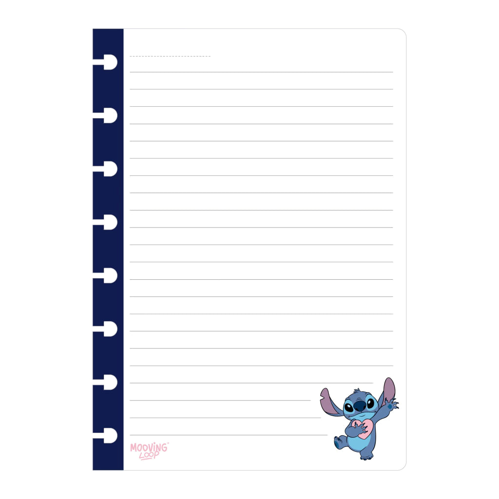 Refill Mooving Loop A5 - Stitch - comprar online