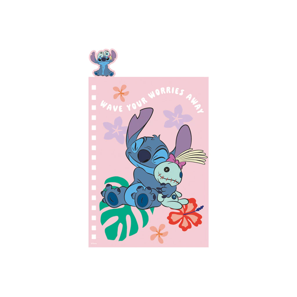Cuaderno Mooving A5 Con Separadores - Stitch en internet