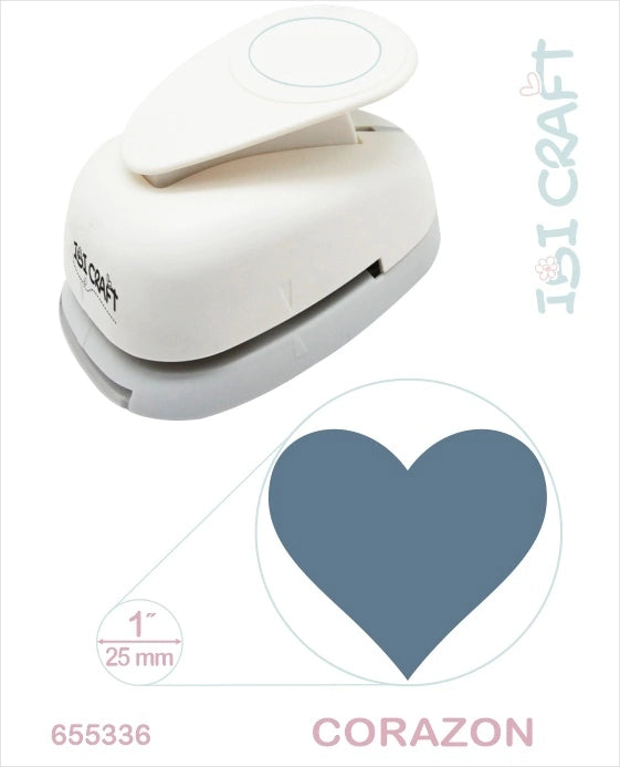 Perforadora artistica con formas 25mm Ibi Craft - tienda online