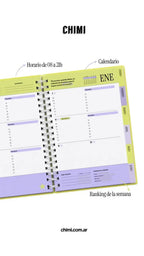 Agenda 2027 Chimi A5 Semanal - Docente: Otoño - comprar online