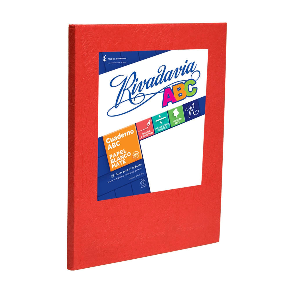 Cuaderno Rivadavia ABC x50 hojas rayado - Woopy | Librería Online Argentina — Cuadernos, Marcadores y Más