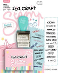 Stamp Set Ibicraft - Sello Rotativo + Almohadilla - tienda online