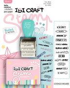 Stamp Set Ibicraft - Sello Rotativo + Almohadilla - tienda online