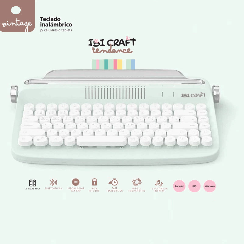 Teclado vintage Ibi Craft