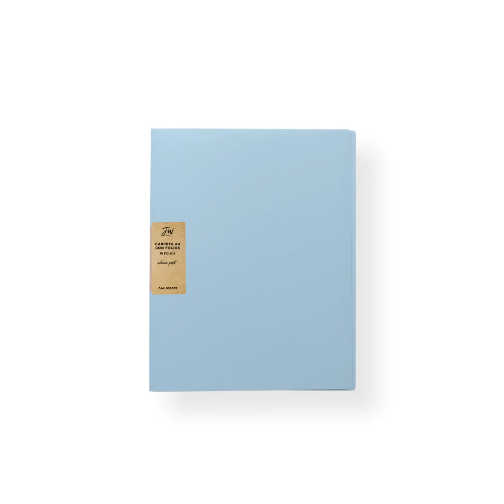 Carpeta con 10 folios pastel A4 FW en internet
