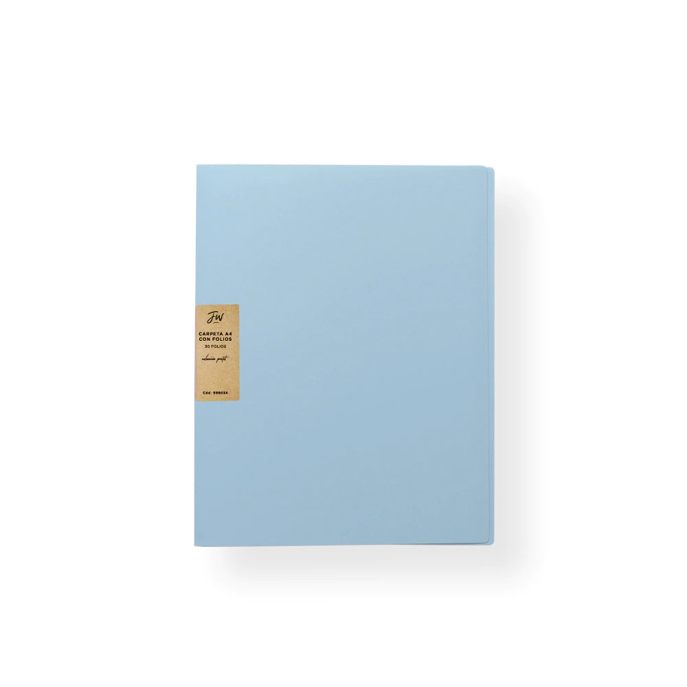 Carpeta con 30 folios pastel A4 FW - comprar online