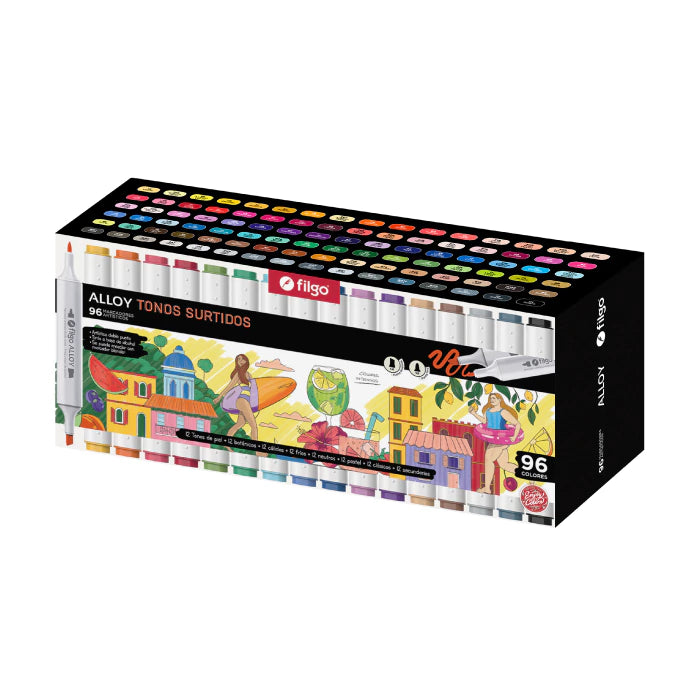 Marcadores Artisticos Filgo Alloy x96
