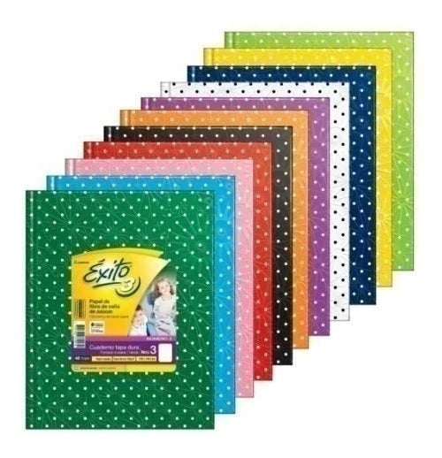 Cuaderno Exito E3 Tipo ABC x48 hojas Rayado a lunares - comprar online