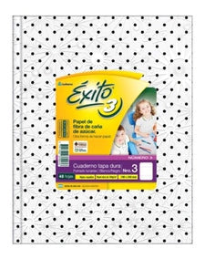 Cuaderno Exito E3 Tipo ABC x48 hojas Rayado a lunares en internet