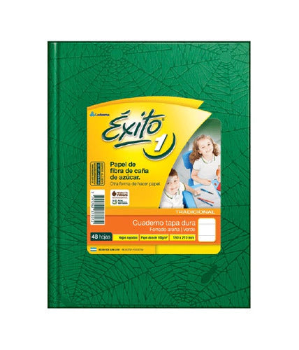 Cuaderno Exito E1 16x21 x48 hojas rayado - Woopy | Librería Online Argentina — Cuadernos, Marcadores y Más
