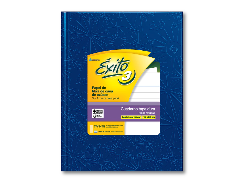 Cuaderno Exito E3 Tipo ABC x48 hojas Rayado - Woopy | Librería Online Argentina — Cuadernos, Marcadores y Más