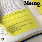 Notas adhesivas Memofix traslúcidas 75x75mm en internet