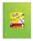 Cuaderno Exito E7 con espiral rayado Varios colores