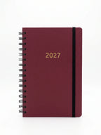 Agenda 2027 Decorline Semanal A5 - Linea Cuero