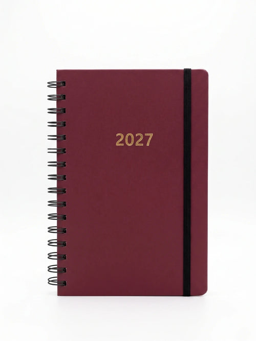 Agenda 2027 Decorline Semanal A5 - Linea Cuero