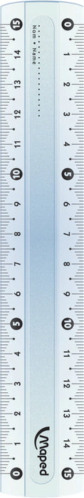 Regla Maped plástica 15 cm