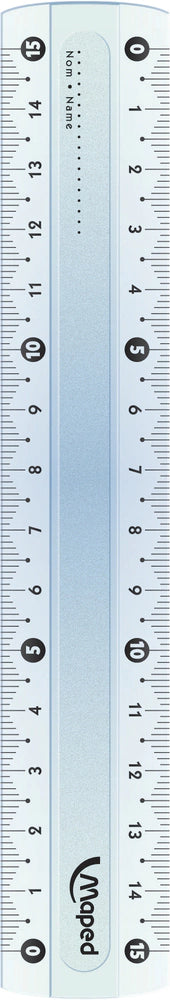 Regla Maped plástica 15 cm