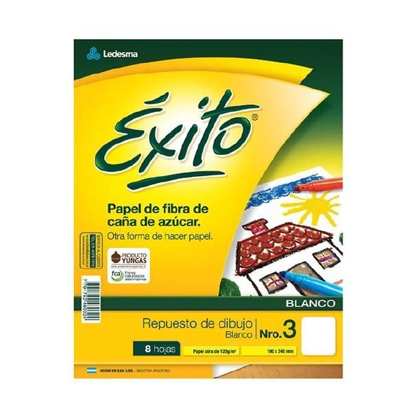 Repuesto de dibujo Exito N3 en internet