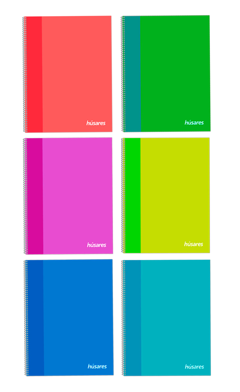 Cuaderno A4 Húsares- Trendy Rayado